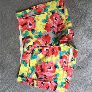J Crew Floral Shorts